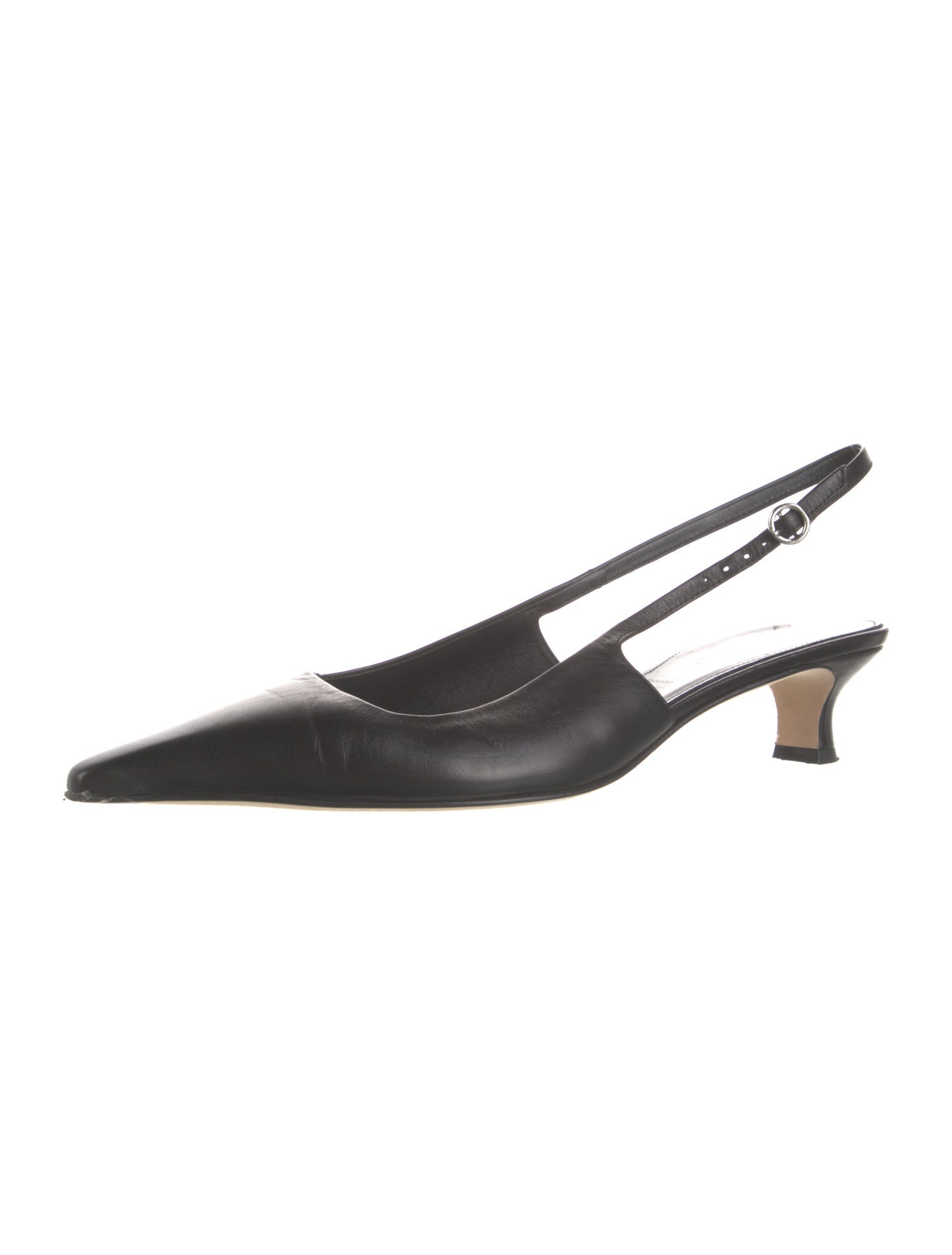 Aeyde Leather Slingback Pumps
