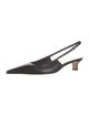 Aeyde Leather Slingback Pumps