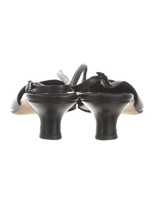 Aeyde Leather Slingback Pumps