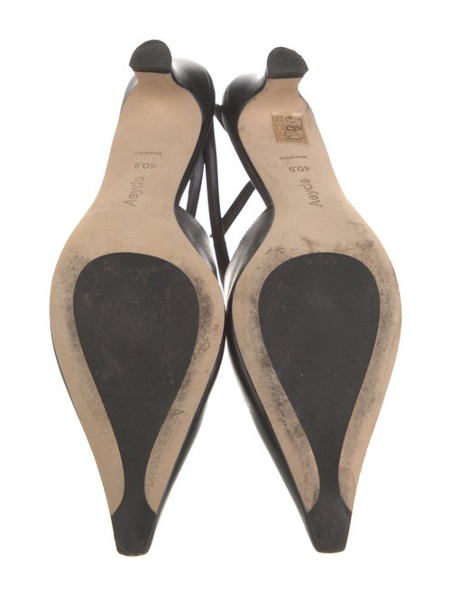 Aeyde Leather Slingback Pumps
