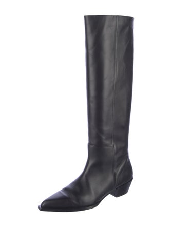 Aeyde Leather Riding Boots