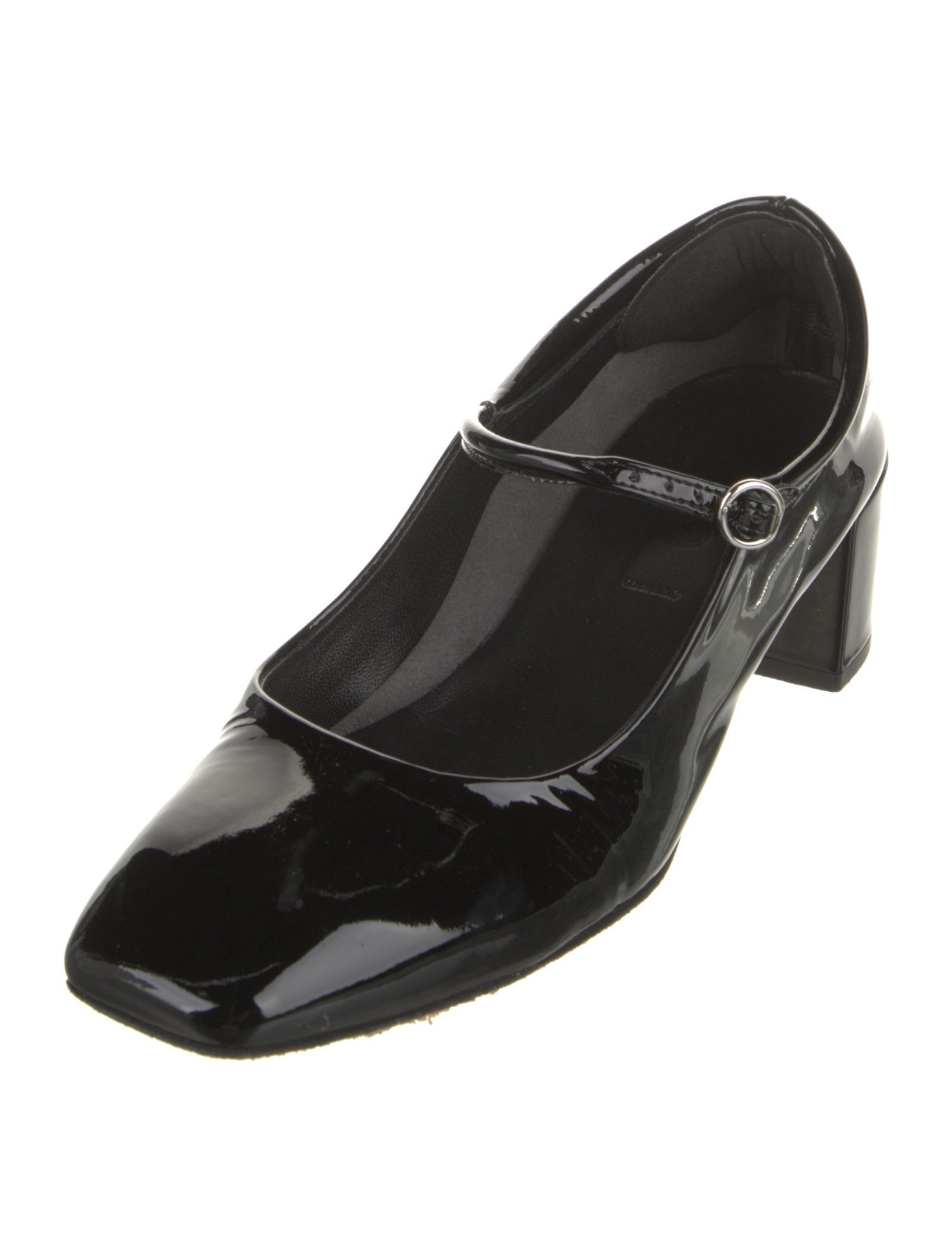 Aeyde Patent Leather Printed Pumps