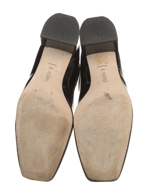 Aeyde Patent Leather Printed Pumps