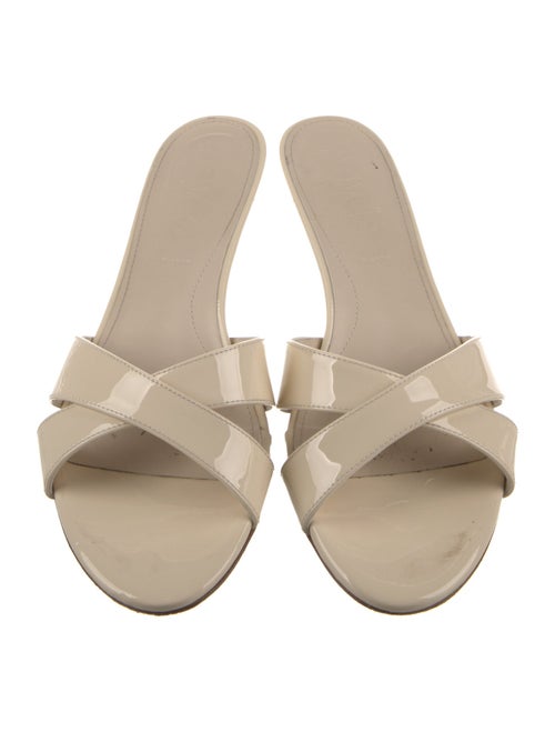 Aeyde Patent Leather Slides