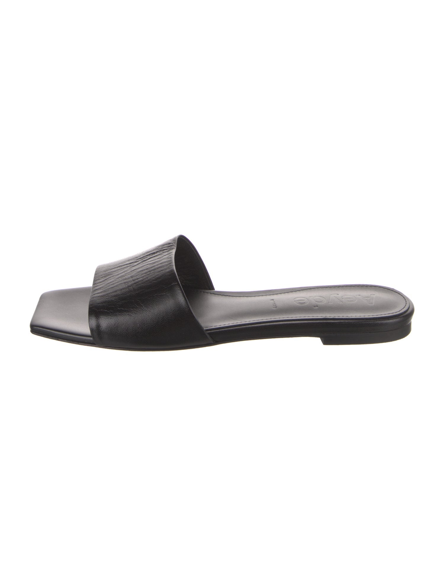 Aeyde Leather Slides