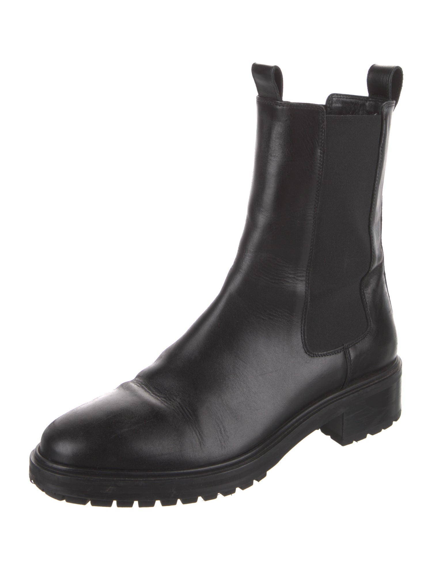 Aeyde Leather Chelsea Boots