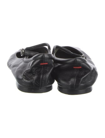 Aeyde Leather Mary Jane Flats