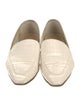 Aeyde Embossed Leather Loafers