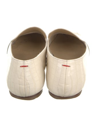 Aeyde Embossed Leather Loafers