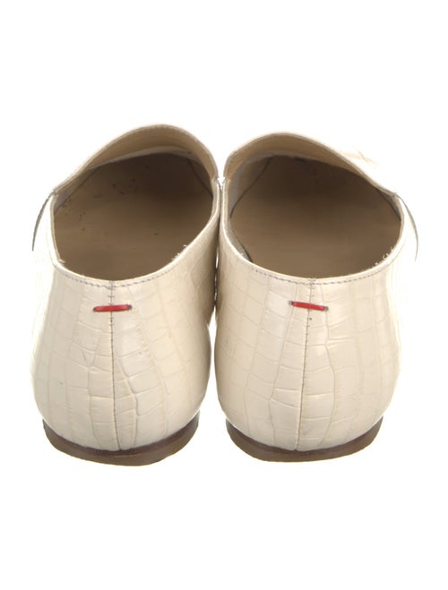 Aeyde Embossed Leather Loafers