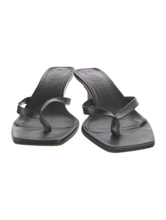 Aeyde Leather Slides