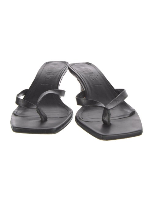 Aeyde Leather Slides