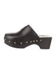Aeyde Leather Studded Accents Mules