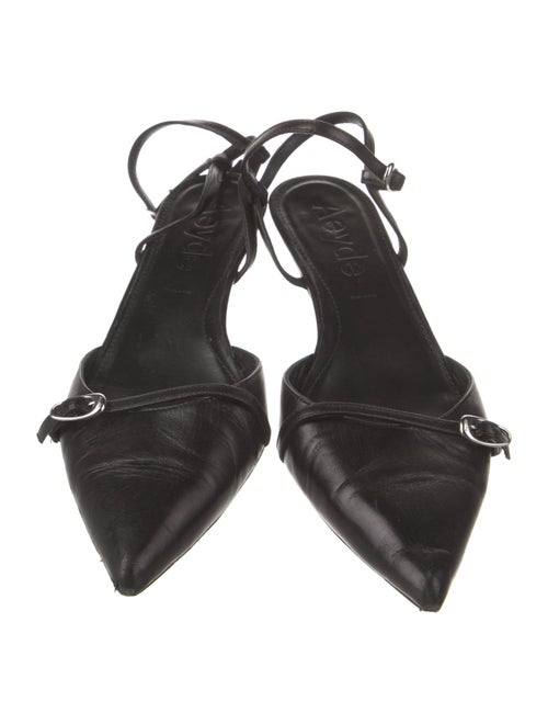 Aeyde Leather Slingback Flats