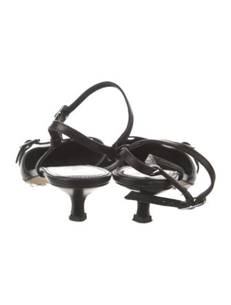 Aeyde Leather Slingback Flats