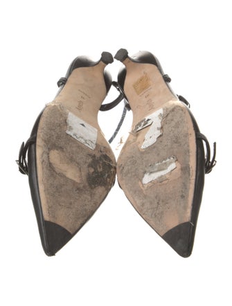 Aeyde Leather Slingback Flats