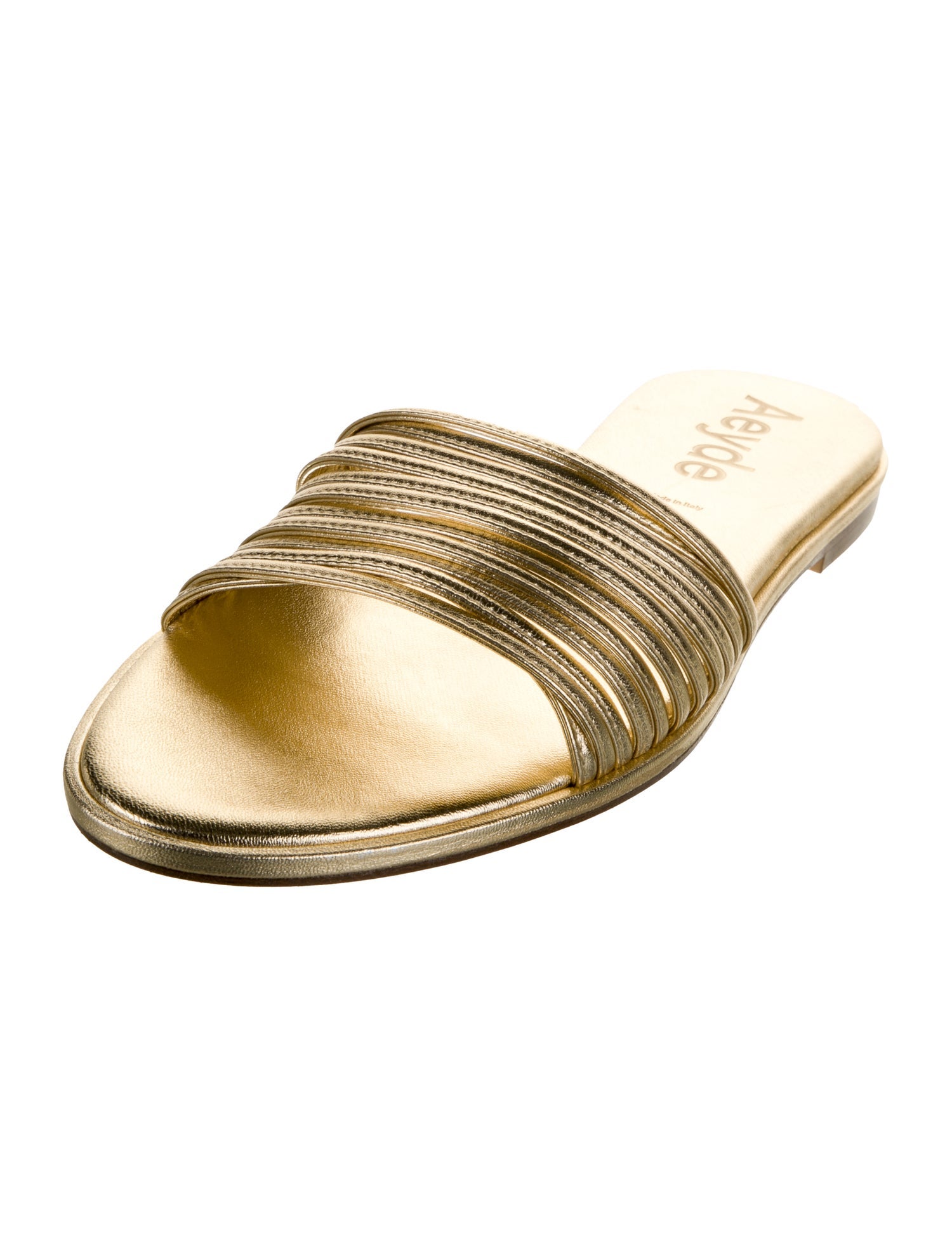 Aeyde Leather Slides