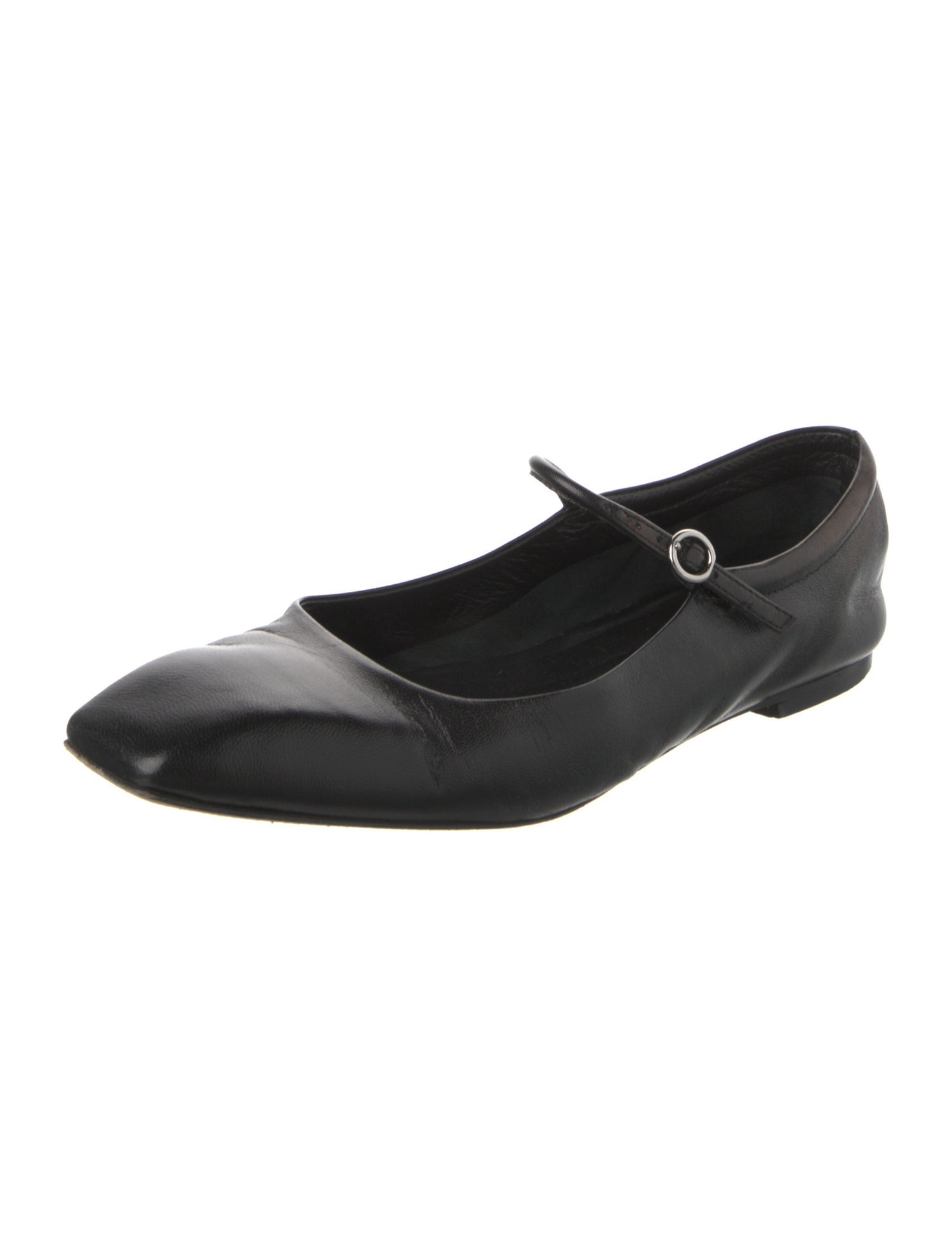 Aeyde Leather Mary Jane Flats