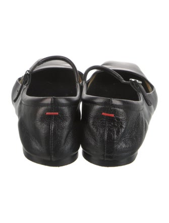Aeyde Leather Mary Jane Flats