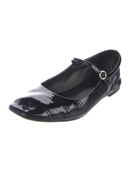 Aeyde Patent Leather Mary Jane Flats