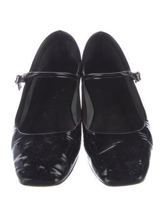 Aeyde Patent Leather Mary Jane Flats
