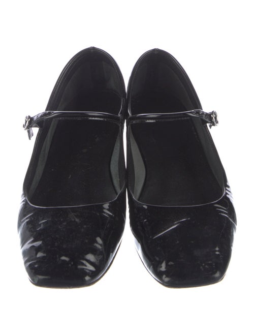 Aeyde Patent Leather Mary Jane Flats
