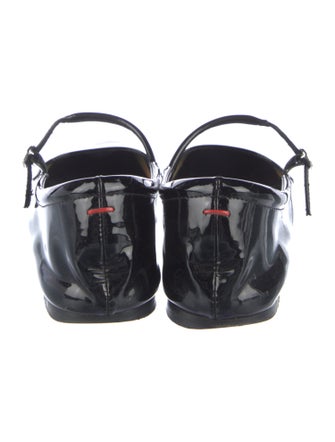 Aeyde Patent Leather Mary Jane Flats