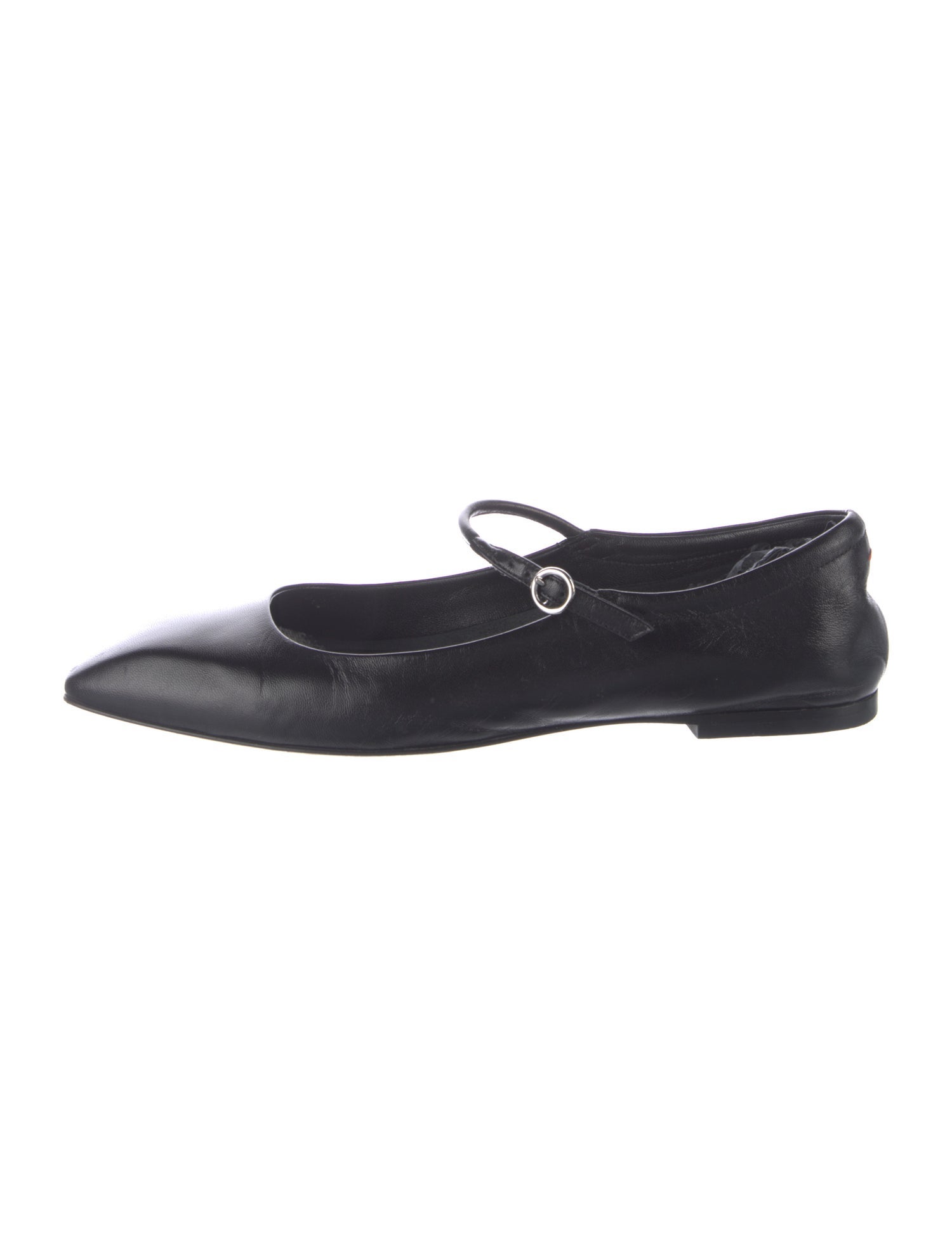 Aeyde Leather Mary Jane Flats