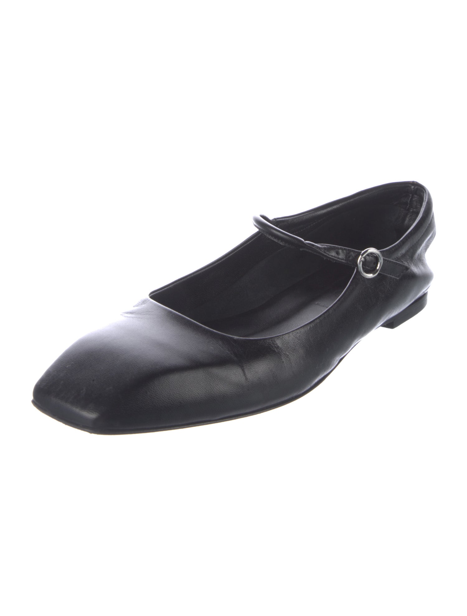 Aeyde Leather Mary Jane Flats