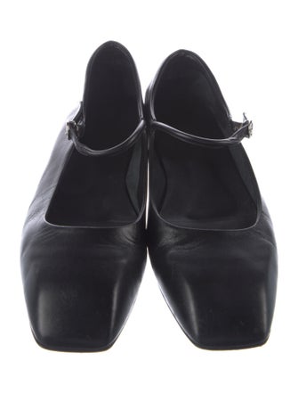 Aeyde Leather Mary Jane Flats