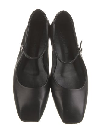Aeyde Leather Mary Jane Flats