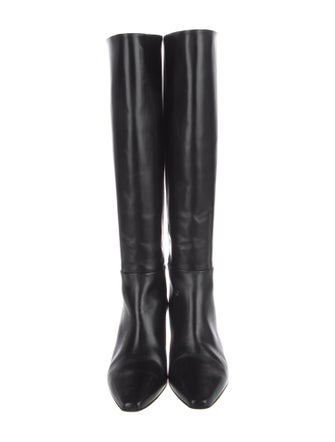Aeyde Leather Riding Boots