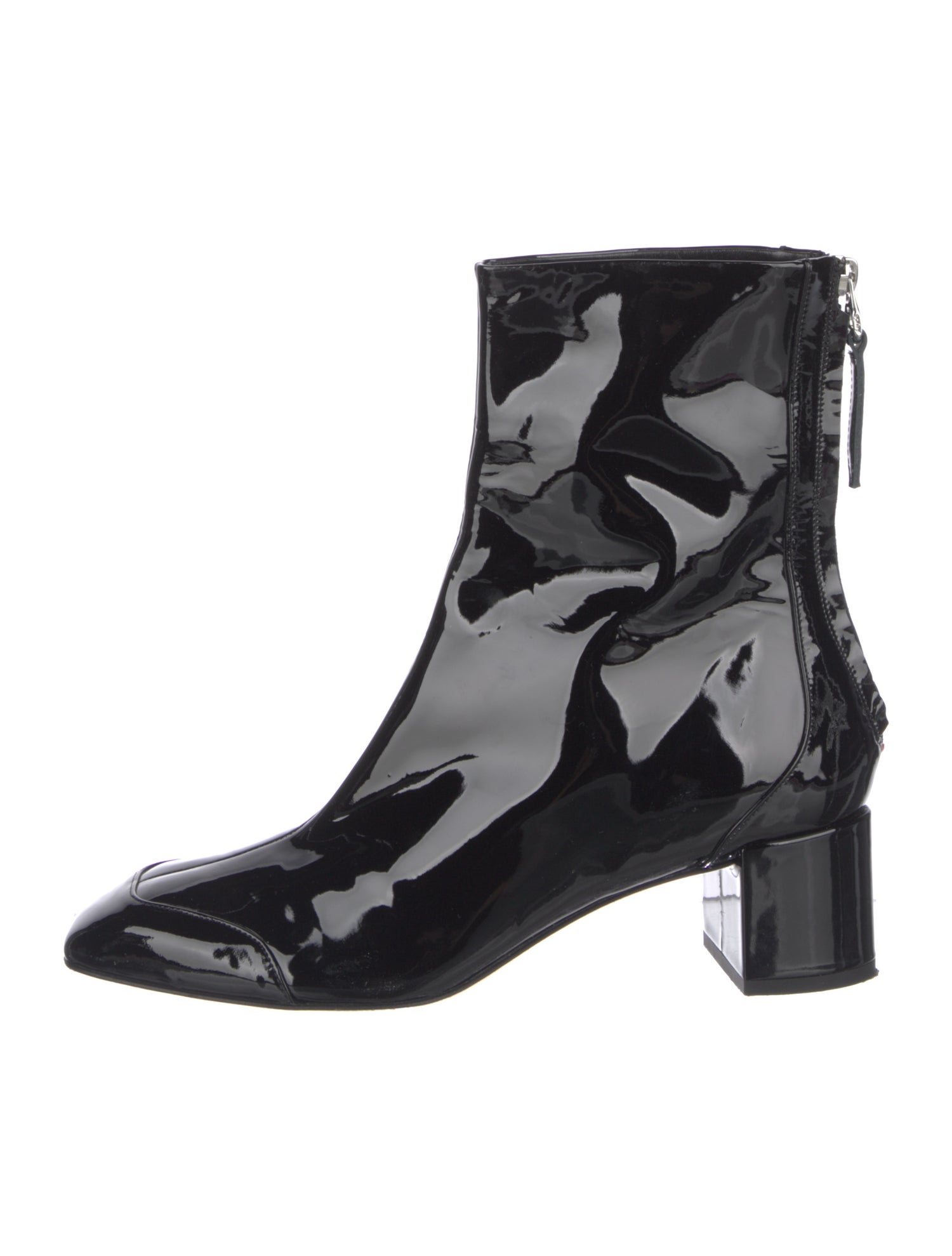 Aeyde Patent Leather Boots