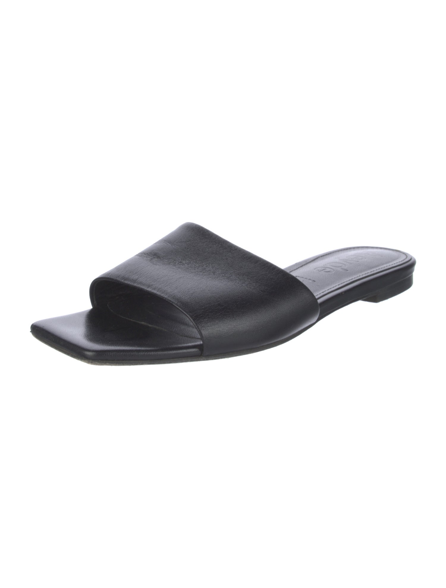 Aeyde Leather Slides