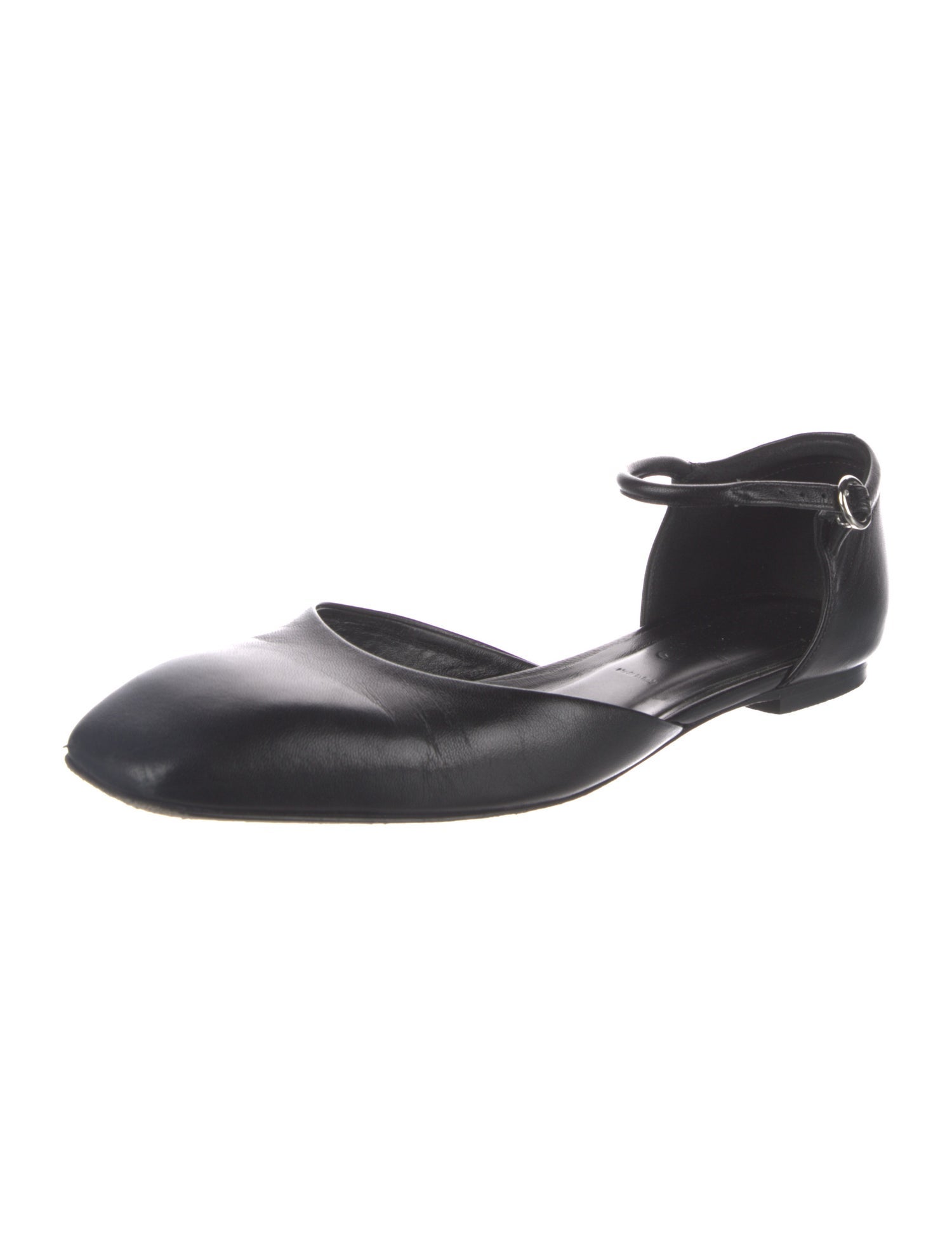Aeyde Leather D'Orsay Flats