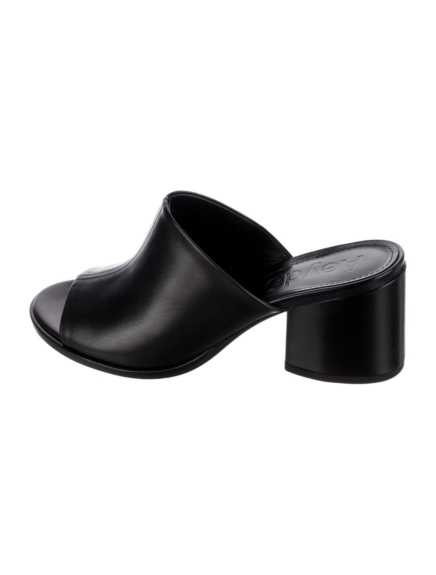 Aeyde Leather Slides