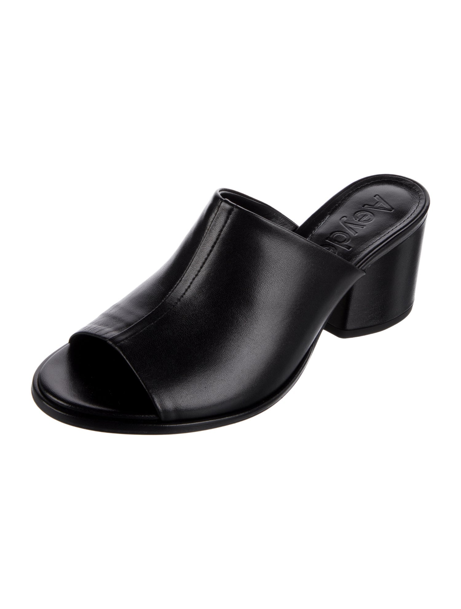 Aeyde Leather Slides