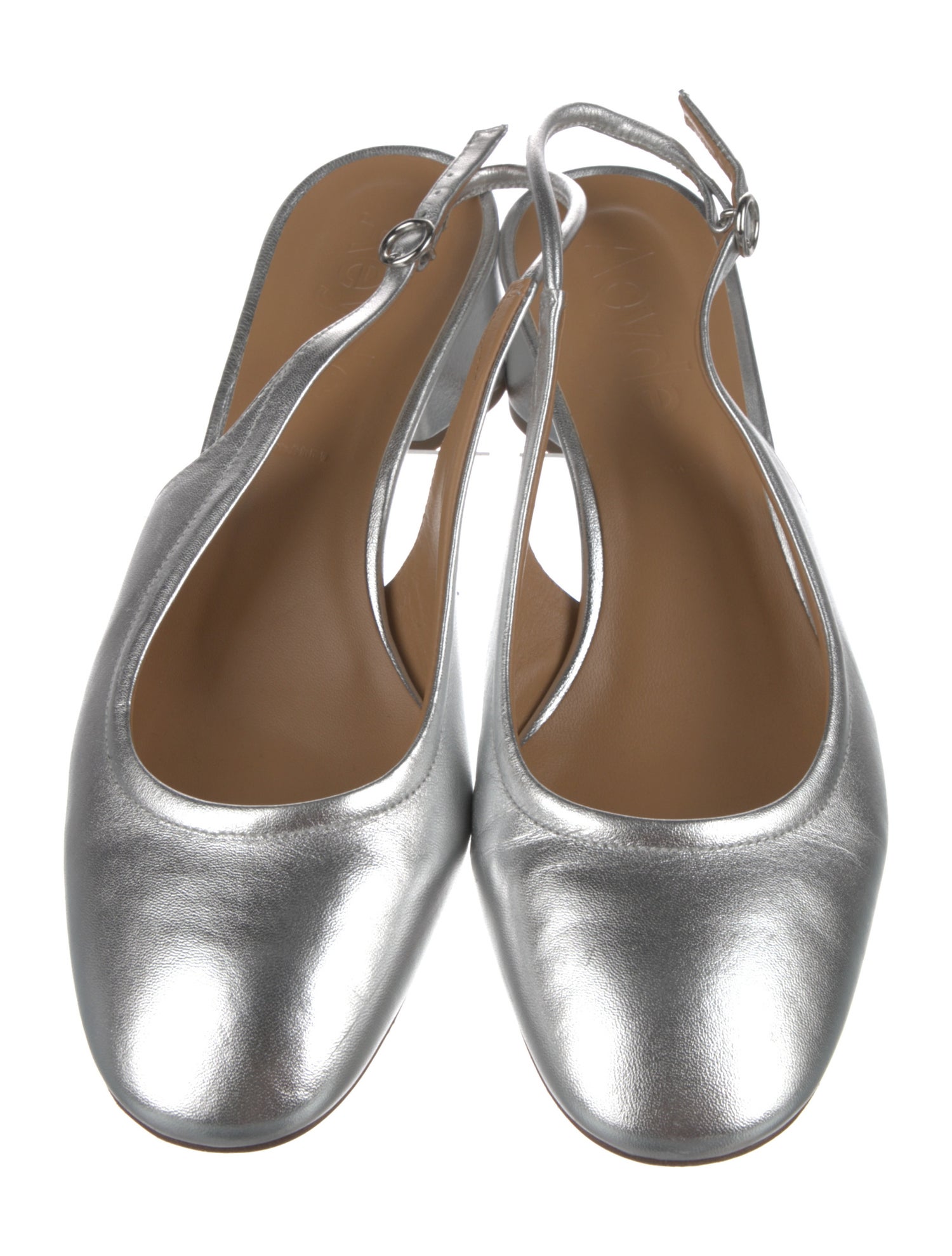 Aeyde Leather Slingback Pumps