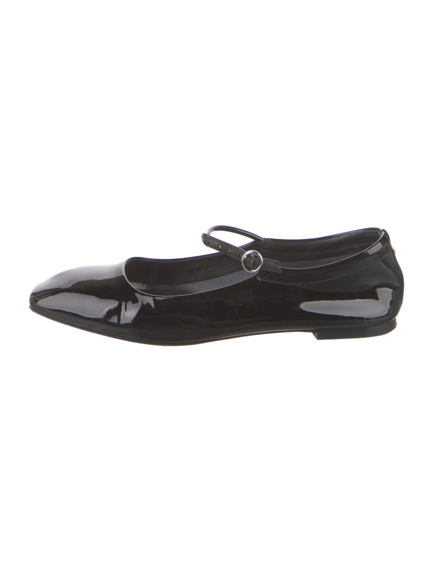 Aeyde Patent Leather Mary Jane Flats