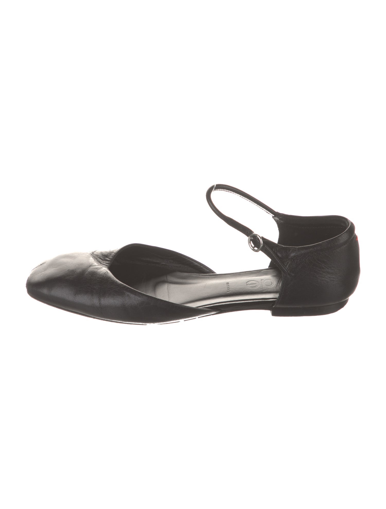 Aeyde Leather D'Orsay Flats