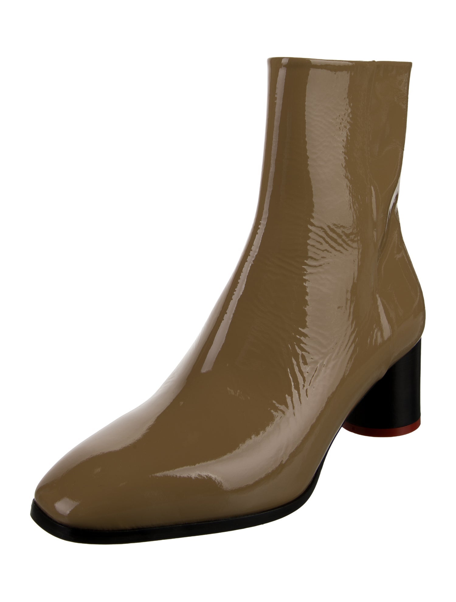 Aeyde Patent Leather Boots