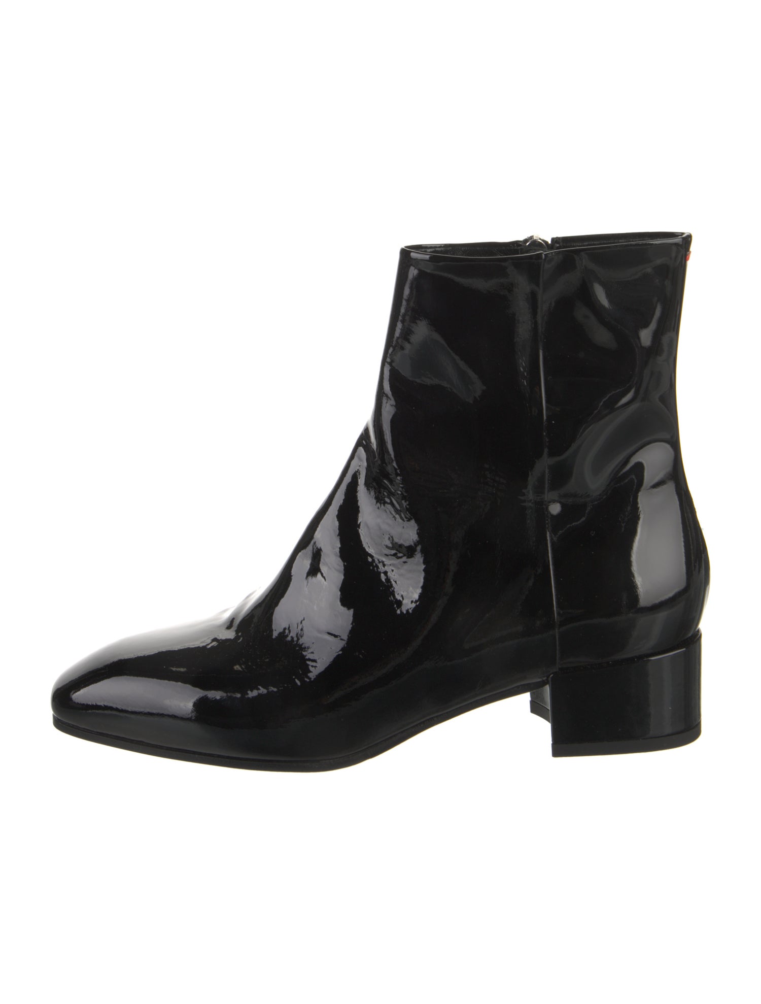 Aeyde Patent Leather Boots