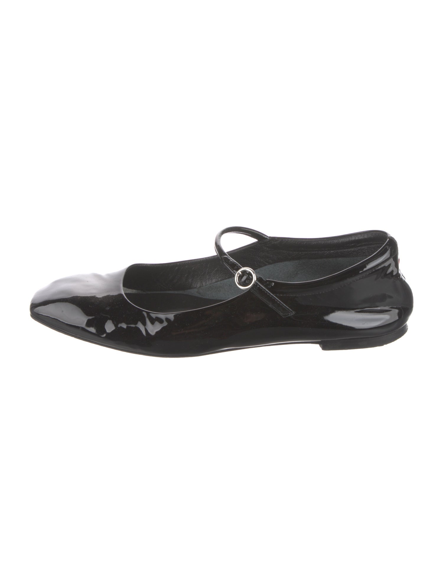 Aeyde Patent Leather Mary Jane Flats