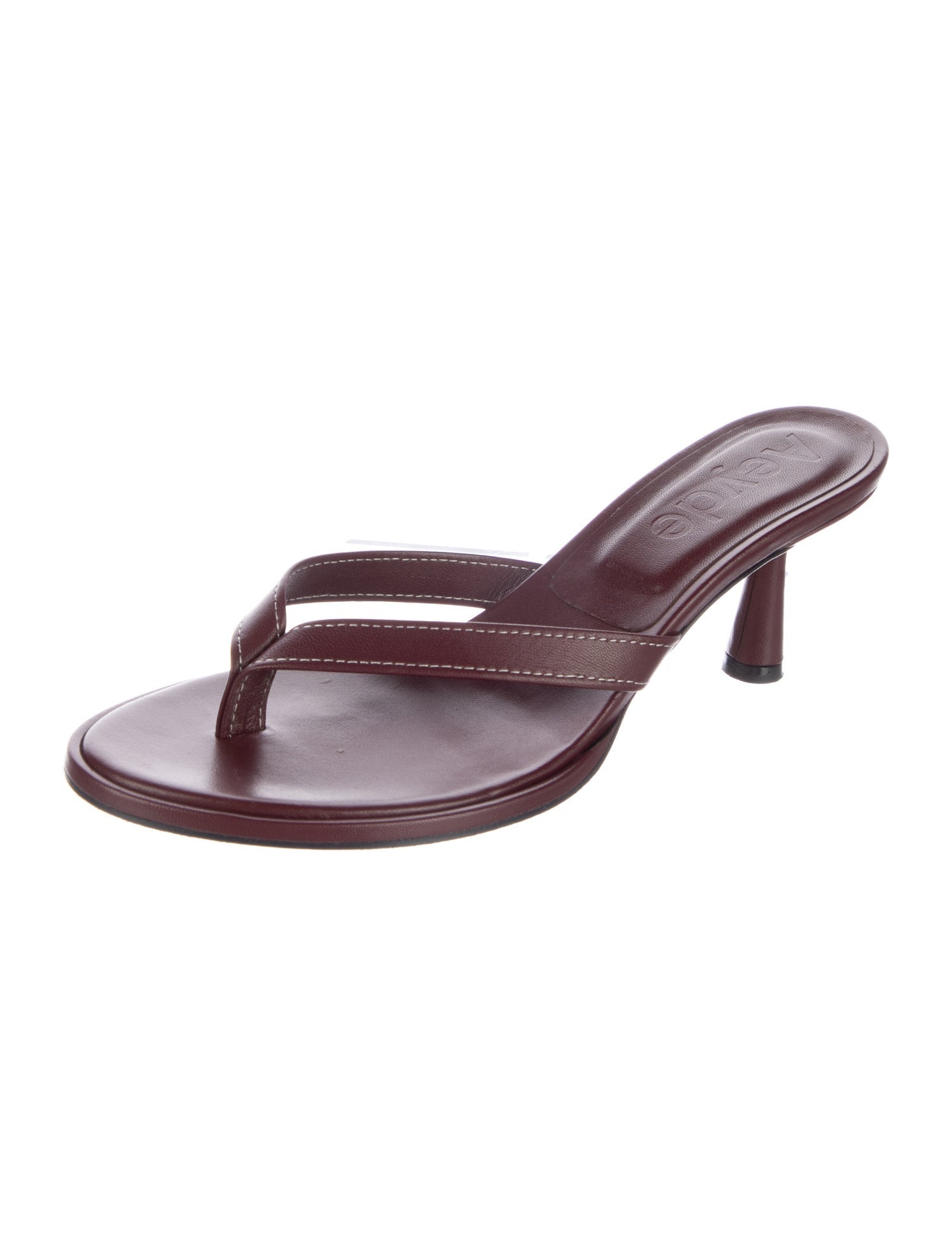 Aeyde Leather Slides