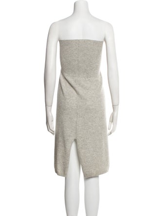 Allude Cashmere Midi Length Skirt