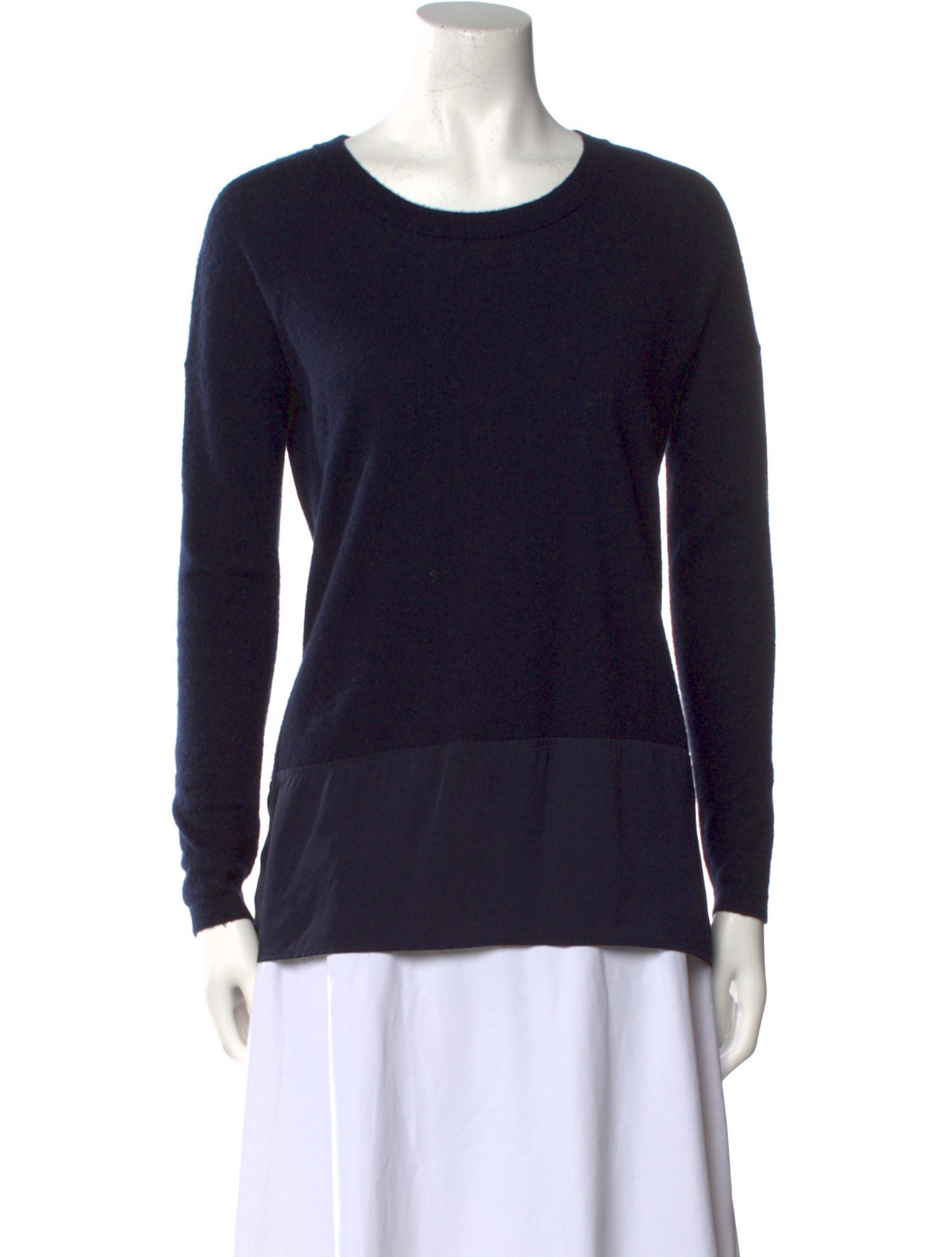 Allude Cashmere Scoop Neck Sweater