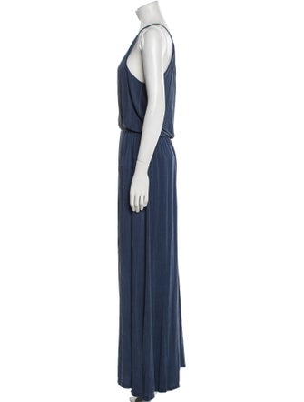 Allude Halterneck Long Dress