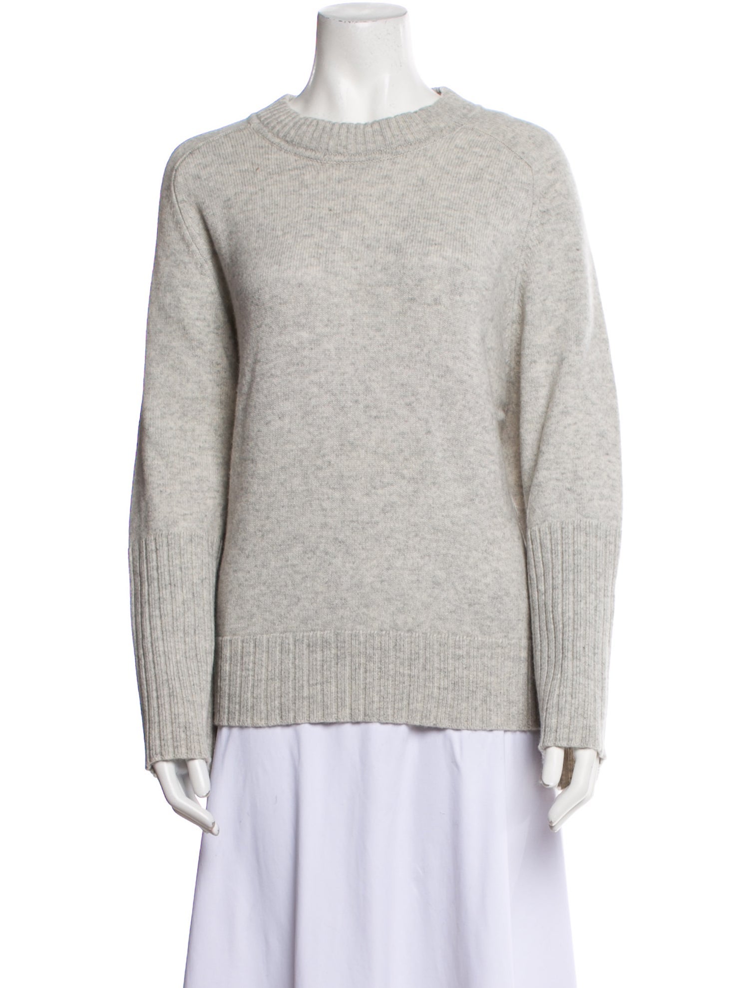 Allude Virgin Wool Mock Neck Sweater
