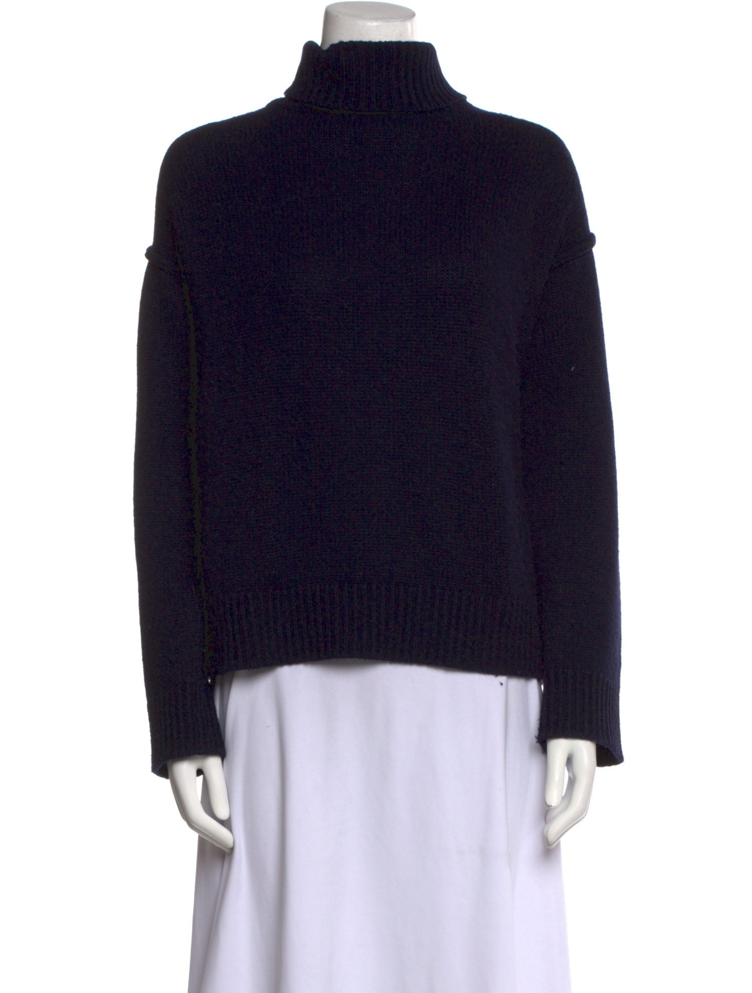 Allude Virgin Wool Turtleneck Sweater