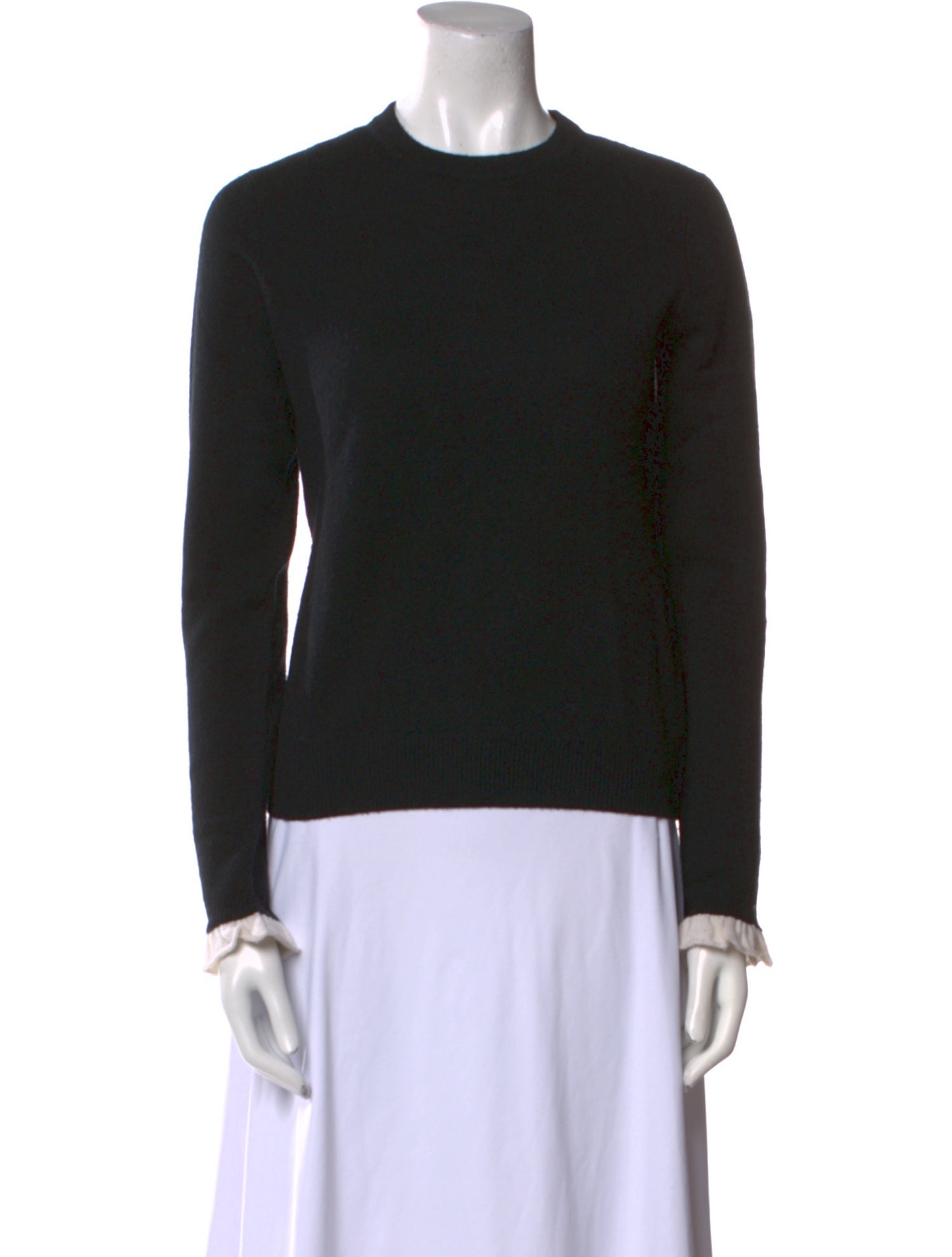 Allude Virgin Wool Crew Neck Sweater